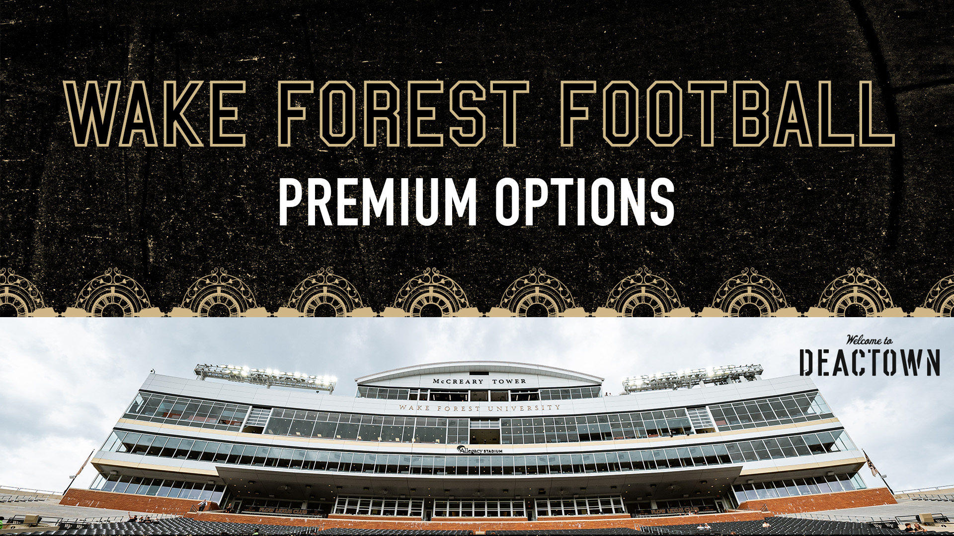 Wake Forest Football Premium Options
