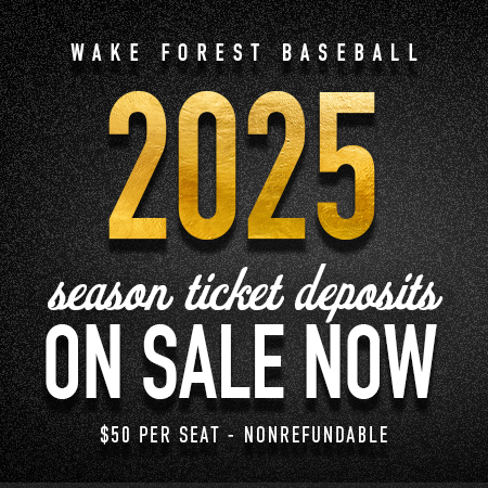 2025 Season Ticket Deposits On Sale NOW - $50 per seat