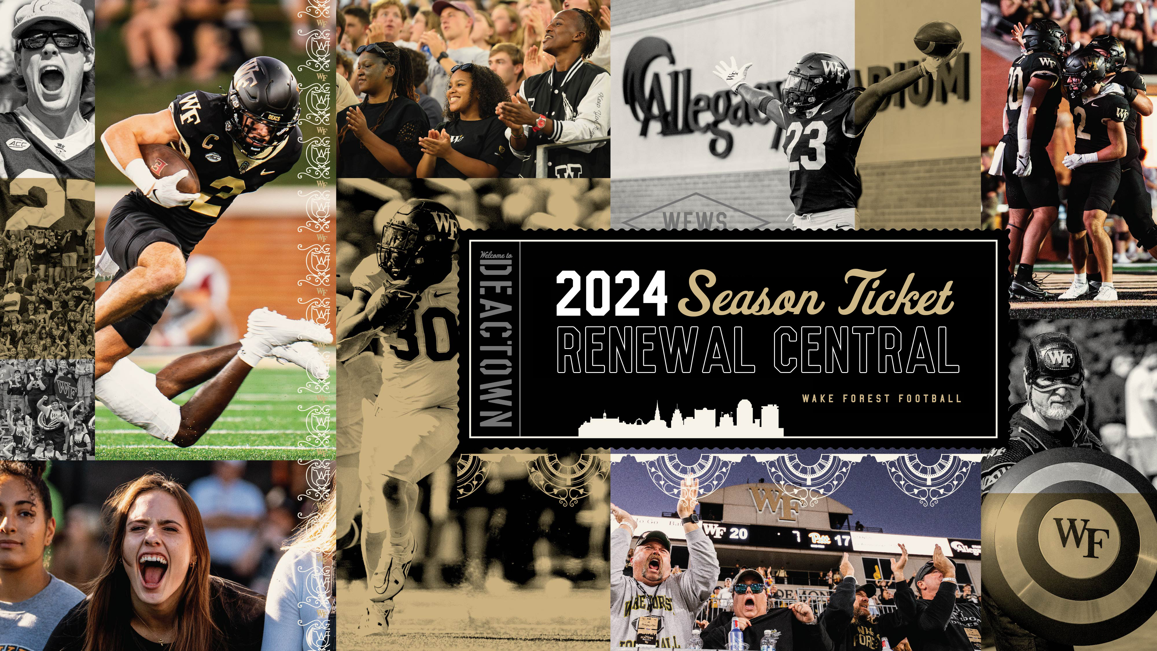 2024 Season Ticket Renewal Central - Wake Forest Football