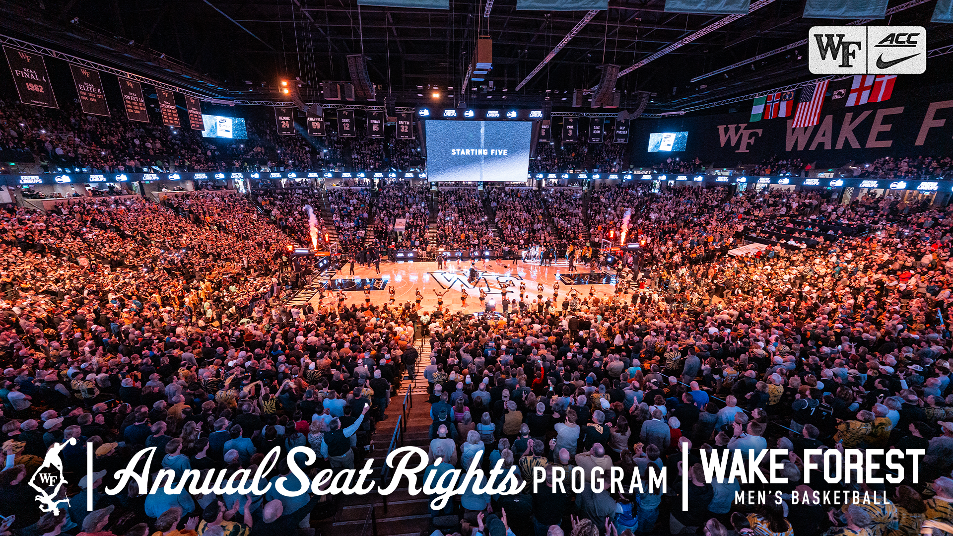 Annual Seat Rights Program - Wake Forest Men's Basketball