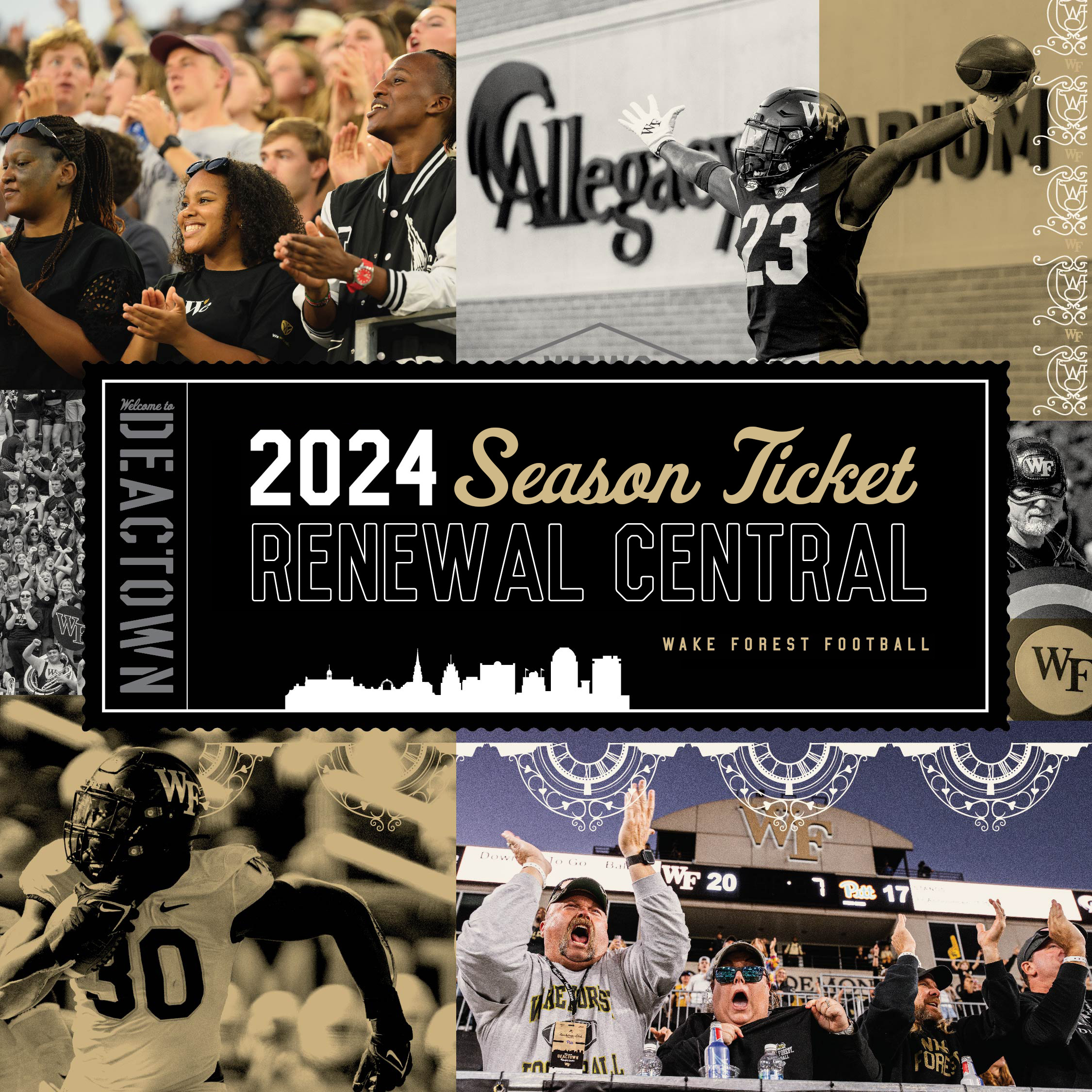 2024 Season Ticket Renewal Central - Wake Forest Football