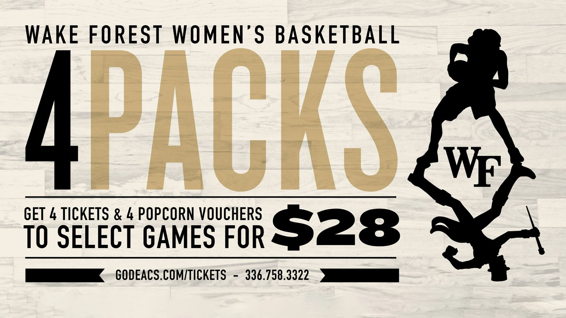 Women's basketball 4-Packs