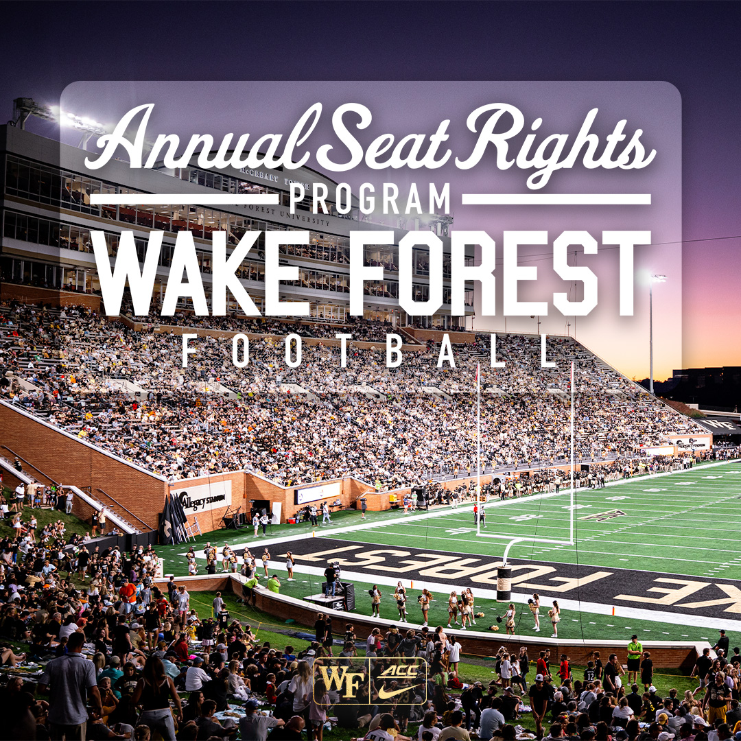 Annual Seat Rights Program - Wake Forest Football