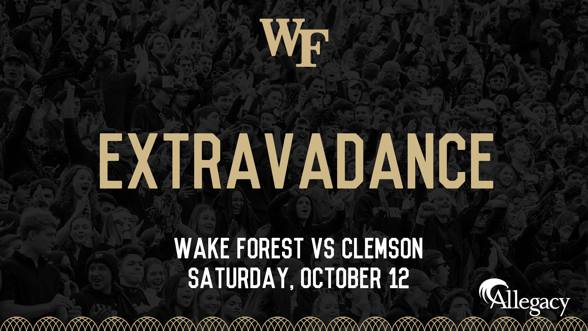 Extravadance Sports Day - Wake Forest vs Clemson - Saturday, October 12