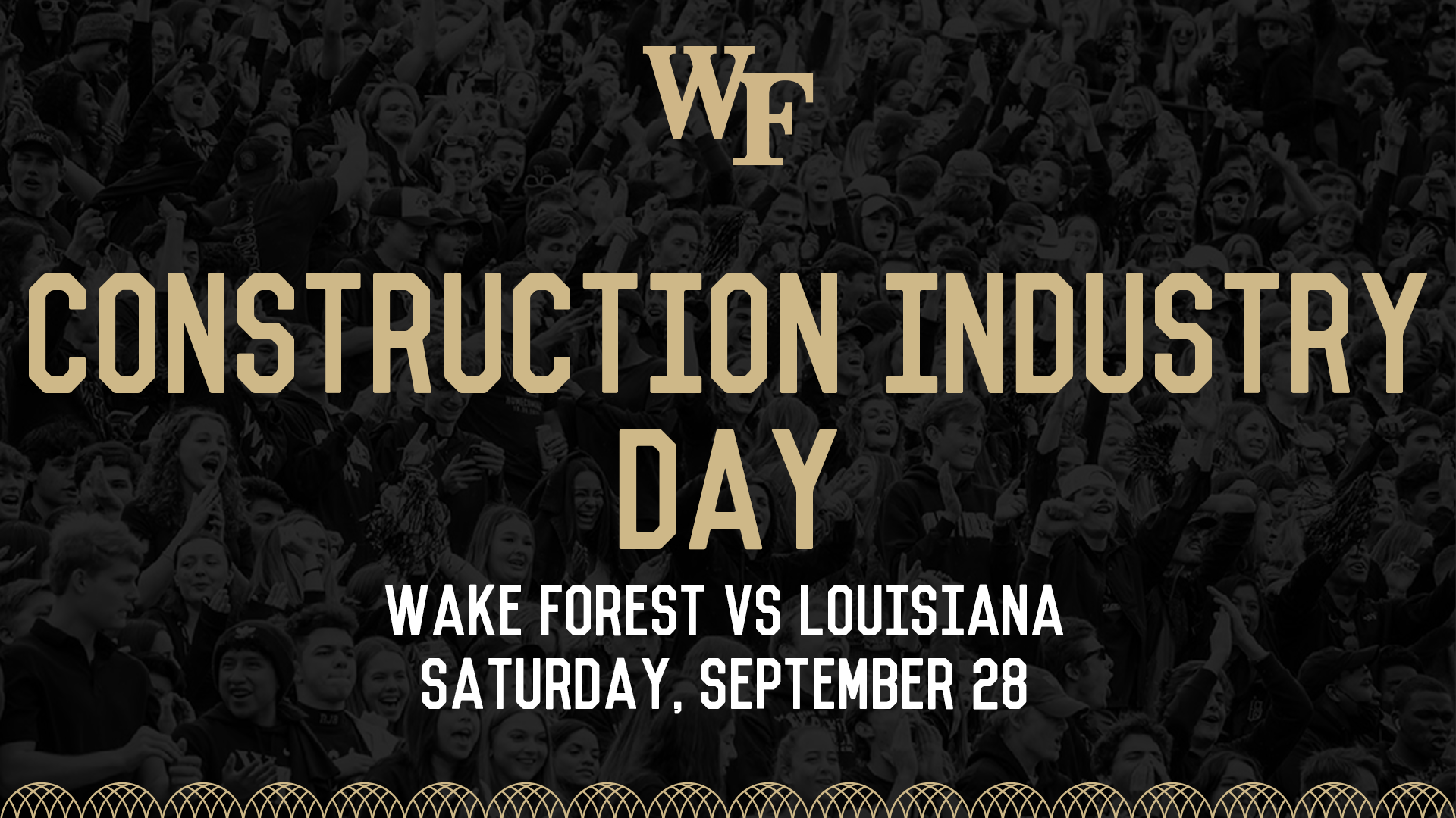 Construction Industry Day - Wake Forest vs Louisiana - Saturday, September 28