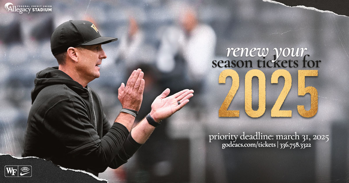 renew your season tickets for 2025 - priority deadline: March 31, 2025