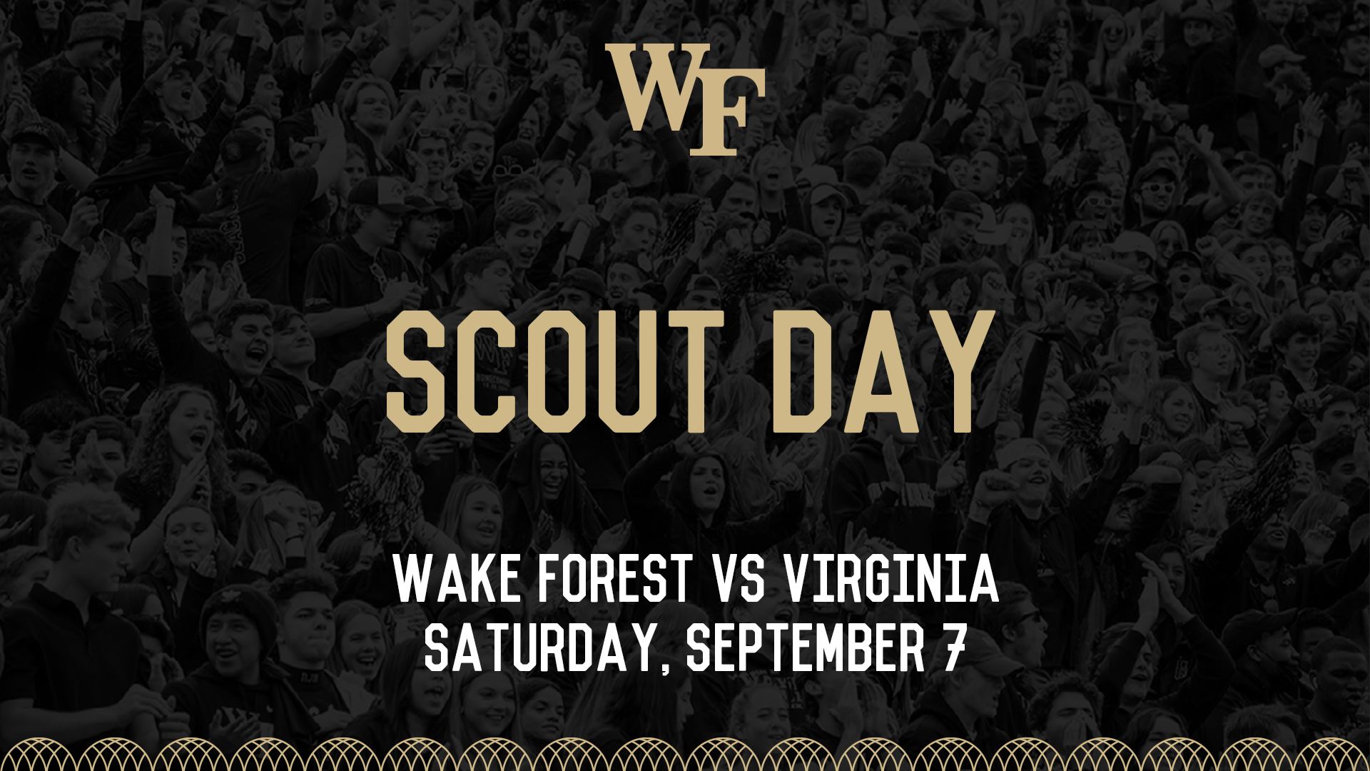 Scout Day - Wake Forest vs Virginia - Saturday, September 7